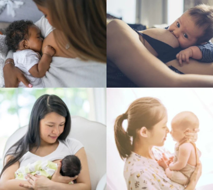 pictures of women breastfeeding